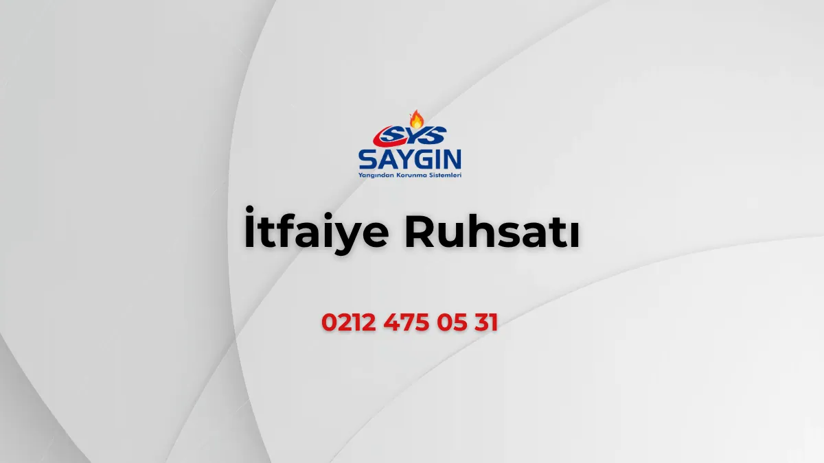 İtfaiye Ruhsatı